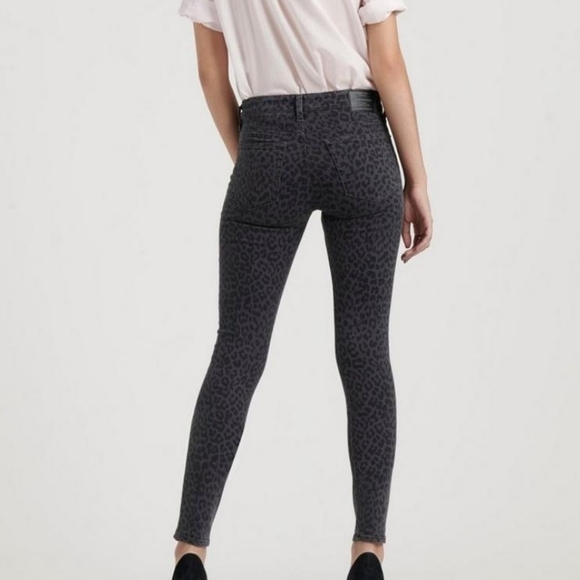 Lucky Brand Charlie Skinny Leopard Jeans - Picture 6 of 13